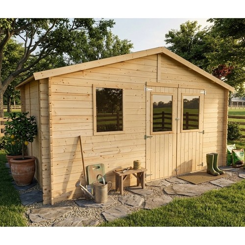 Casetta legno giardino - casetta, in