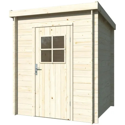 Casetta legno grezzo mm - 19,