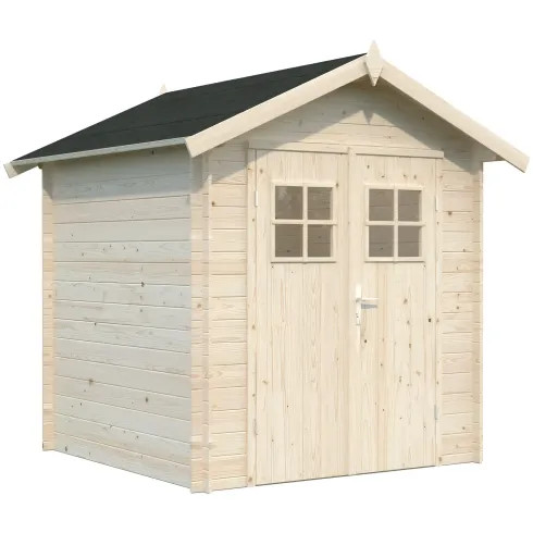 Casetta legno grezzo - in, 19