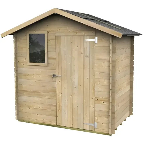 Casetta legno 2x1 con - in,