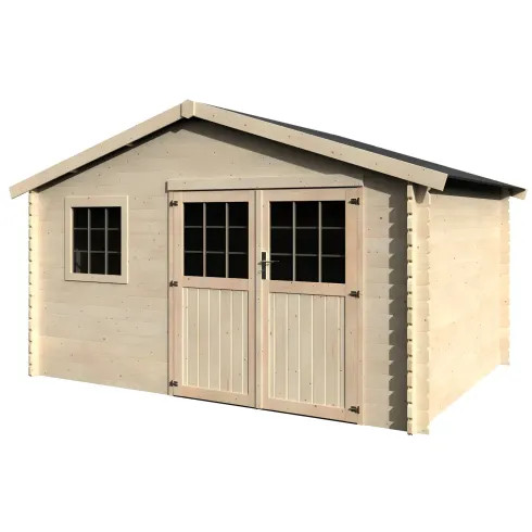 Casetta legno abete - in,
